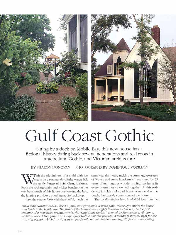 McAlpine Media: Gulf Coast Gothic Article
