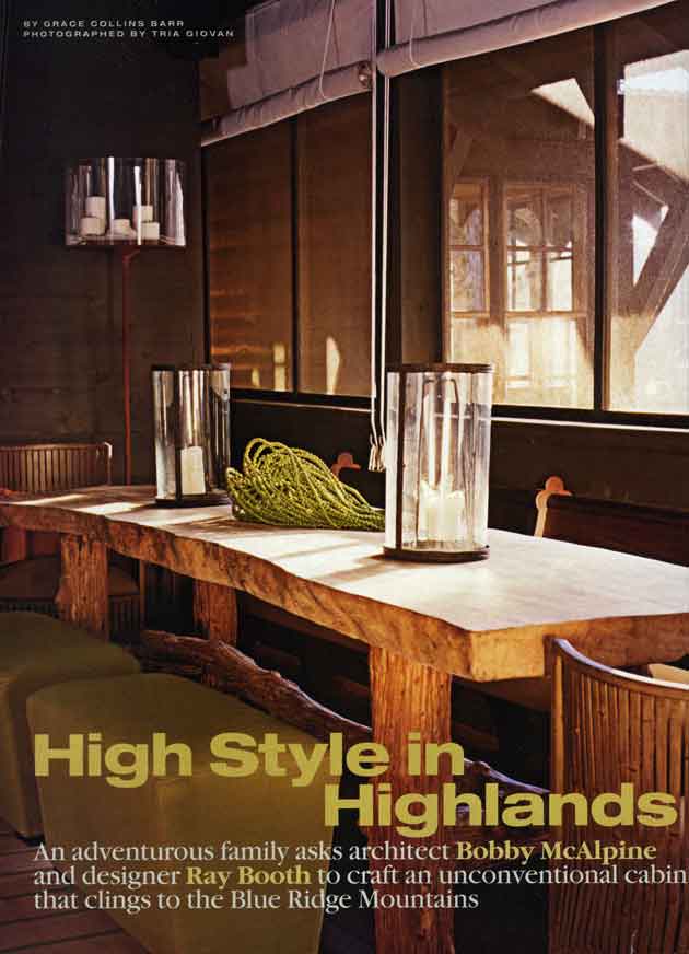 McAlpine Media: High Style in Highlands Article