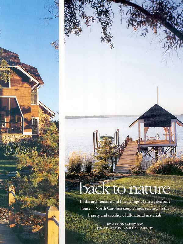 McAlpine Media: Back to Nature Article
