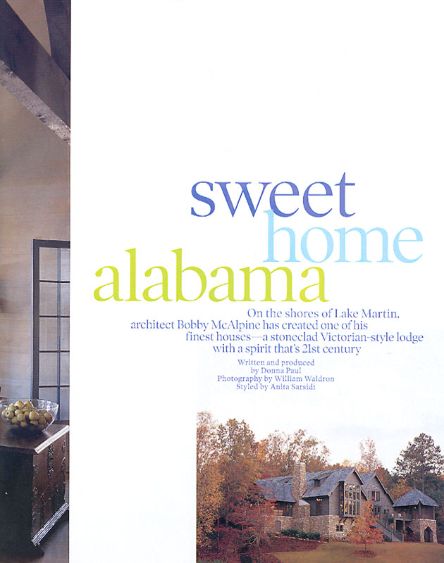McAlpine Media: Sweet Home Alabama Article